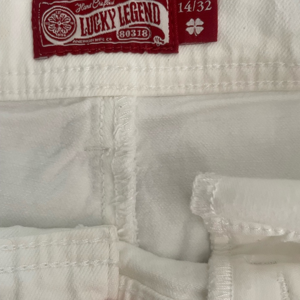 Lucky Brand Women's High Rise Jeans - White